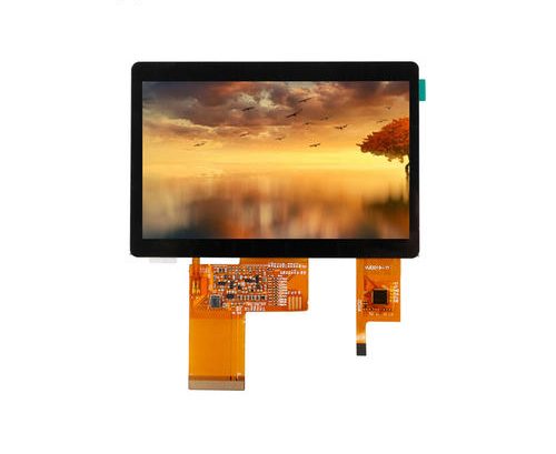 4.3 Inch Lcd Display, With Iic Capacitive Touch Screen