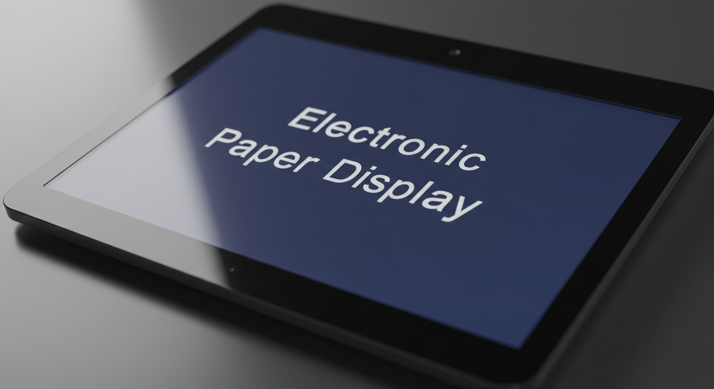 Electronic paper display