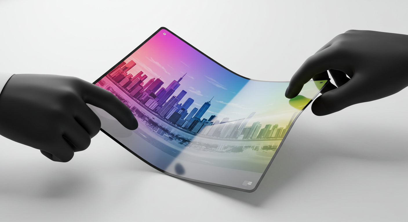 Flexible ePaper display