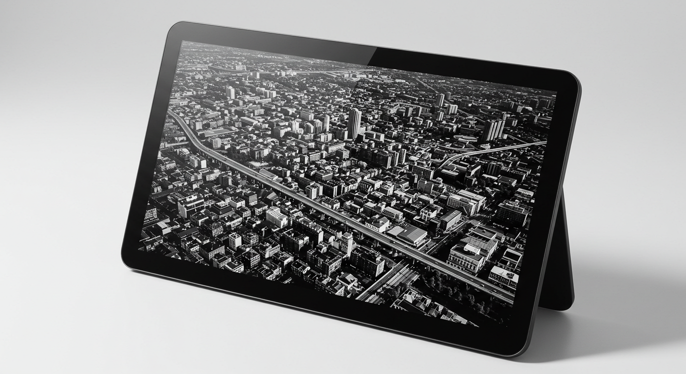 High-resolution ePaper screen