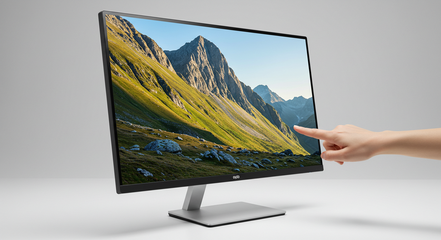 21.5 capacitive touch monitor