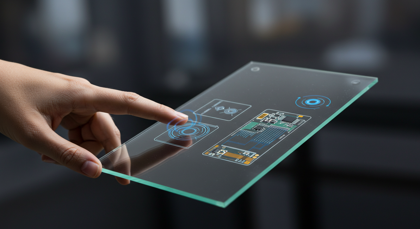 Conductive film touch panel