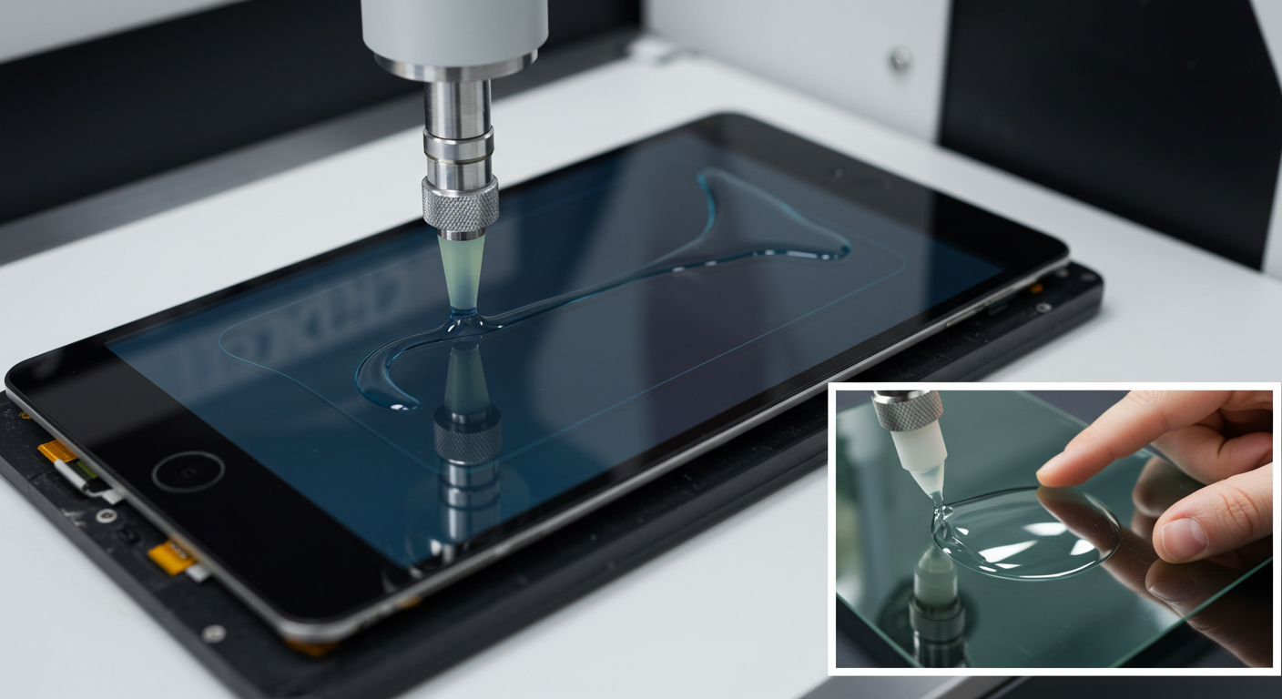 touch display optical bonding